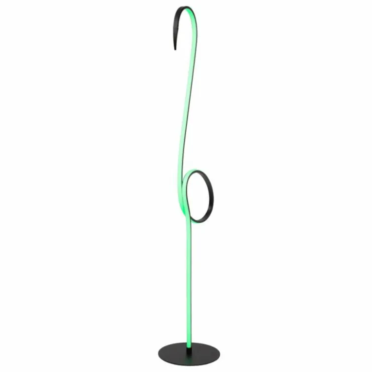 Luminaires Lucide Éclairage Led|Lampadaire Lucide FLAMINGO LED, 1 lumière, Télécommandes, Changeur de couleurs