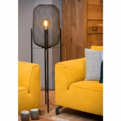 Luminaires Lucide Lampadaires Et Lampes Sur Pied|Lampadaire Lucide MESH Noir, 1 lumière