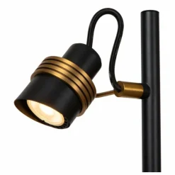 Luminaires Lucide Lampadaires Et Lampes Sur Pied|Lampadaire Lucide TUNDRAN Noir, 3 lumières