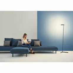 Luminaires Mantra Éclairage Led|Lampadaire Mantra VECTOR LED Noir, 1 lumière