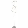 Luminaires Nino Lampadaires Et Lampes Sur Pied|Lampadaire Nino-Leuchten VOLUTA LED Argenté, 1 lumière
