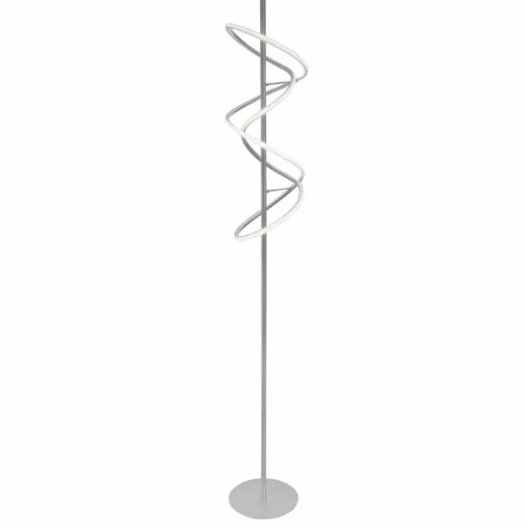 Luminaires Nino Lampadaires Et Lampes Sur Pied|Lampadaire Nino-Leuchten VOLUTA LED Argenté, 1 lumière