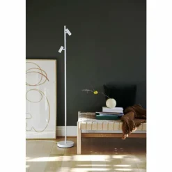 Luminaires Nordlux Éclairage Led|Lampadaire Nordlux OMARI LED Blanc, 2 lumières