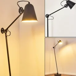hofstein Lampadaires Et Lampes Sur Pied|Lampadaire Pany Noir, 1 lumière