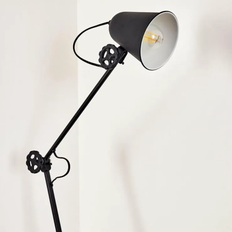 hofstein Lampadaires Et Lampes Sur Pied|Lampadaire Pany Noir, 1 lumière