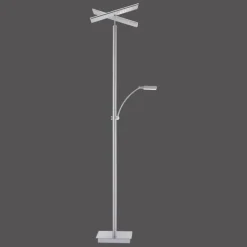 Luminaires Paul Neuhaus Éclairage Led|Lampadaire Paul Neuhaus ARTUR LED Acier inoxydable, 2 lumières