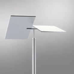 Luminaires Paul Neuhaus Éclairage Led|Lampadaire Paul Neuhaus ARTUR LED Acier inoxydable, 2 lumières