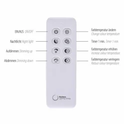 Luminaires Paul Neuhaus Éclairage Led|Lampadaire Paul Neuhaus HULA LED Noir, 1 lumière, Télécommandes