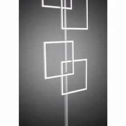 Luminaires Paul Neuhaus Éclairage Led|Lampadaire Paul Neuhaus INIGO LED Acier inoxydable, 4 lumières, Télécommandes