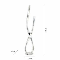 Luminaires Paul Neuhaus Éclairage Led|Lampadaire Paul Neuhaus LINDA LED Chrome, 1 lumière