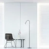 Luminaires Paul Neuhaus Lampadaires Et Lampes Sur Pied|Lampadaire Paul Neuhaus PURE-GEMIN LED Aluminium, Noir, 1 lumière