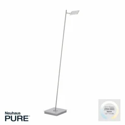 Luminaires Paul Neuhaus Éclairage Led|Lampadaire Paul Neuhaus PURE-MIRA LED Aluminium, 1 lumière, Télécommandes
