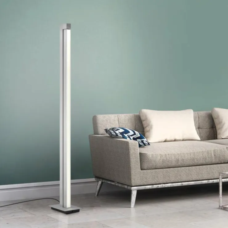 Luminaires Paul Neuhaus Lampadaires Et Lampes Sur Pied|Lampadaire Paul Neuhaus PURE-LINES LED Aluminium, 1 lumière, Télécommandes