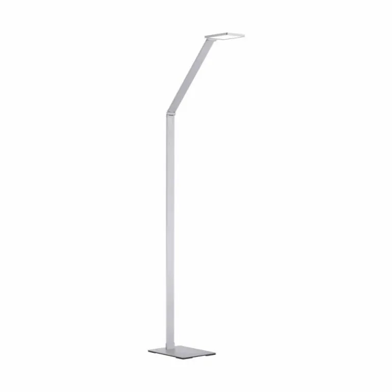Lampadaire Paul Neuhaus Q-HANNES LED Argenté, 1 lumière, Télécommandes