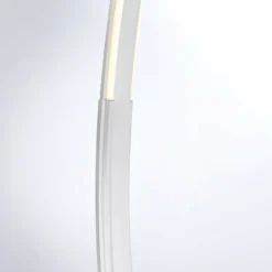 Lampadaire Paul Neuhaus Q-VITO LED Acier inoxydable, 1 lumière, Télécommandes