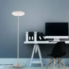 Lampadaire Paul Neuhaus Q-ETIENNE LED Acier brossé, 1 lumière, Télécommandes