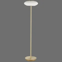Lampadaire Paul Neuhaus Q-ETIENNE LED Laiton, 1 lumière, Télécommandes