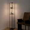 Luminaires Paul Neuhaus Éclairage Led|Lampadaire Paul-Neuhaus CONTURA LED Noir, 4 lumières