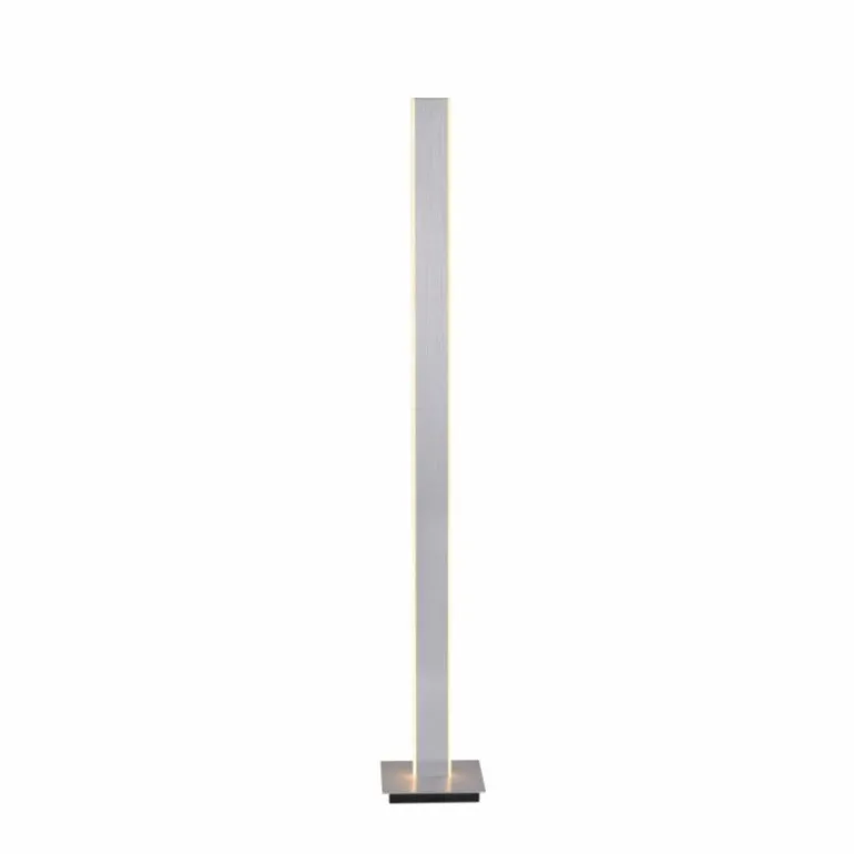 Lampadaire Paul-Neuhaus Q-ADRIANA LED Aluminium, 2 lumières, Télécommandes