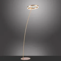 Luminaires Paul Neuhaus Lampadaires Et Lampes Sur Pied|Lampadaire Paul-Neuhaus TITUS LED Laiton, 1 lumière