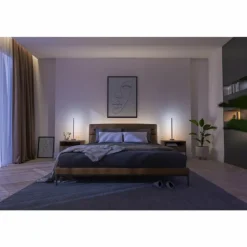 Lampadaire Philips Hue Gradient Signe Oak LED Écru, Blanc, 1 lumière