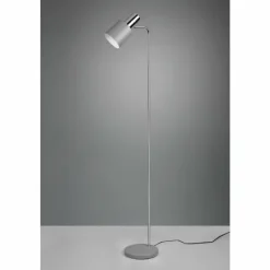 Luminaires Reality Lampadaires Et Lampes Sur Pied|Lampadaire Reality Adam Chrome, Gris, 1 lumière