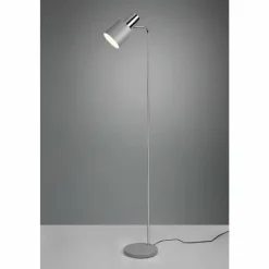 Luminaires Reality Lampadaires Et Lampes Sur Pied|Lampadaire Reality Adam Chrome, Gris, 1 lumière