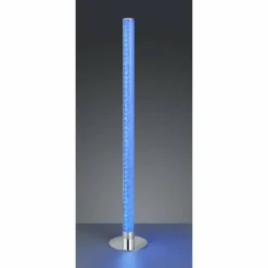 Luminaires Reality Éclairage Led|Lampadaire Reality LEIA LED Chrome, 1 lumière, Télécommandes, Changeur de couleurs