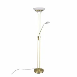 Luminaires Reality Lampadaires Et Lampes Sur Pied|Lampadaire Reality Orson LED Laiton, 2 lumières