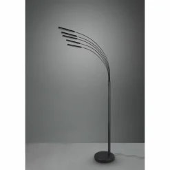 Luminaires Reality Éclairage Led|Lampadaire Reality Reed LED Noir, 5 lumières