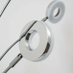 Luminaires Reality Lampadaires Et Lampes Sur Pied|Lampadaire Reality Rennes LED Chrome, 5 lumières