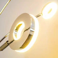 Luminaires Reality Lampadaires Et Lampes Sur Pied|Lampadaire Reality Rennes LED Chrome, 5 lumières