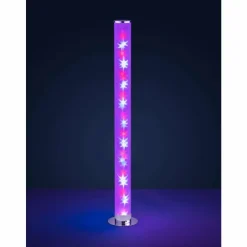 Luminaires Reality Lampadaires Et Lampes Sur Pied|Lampadaire Reality Rico LED Chrome, 1 lumière, Télécommandes, Changeur de couleurs