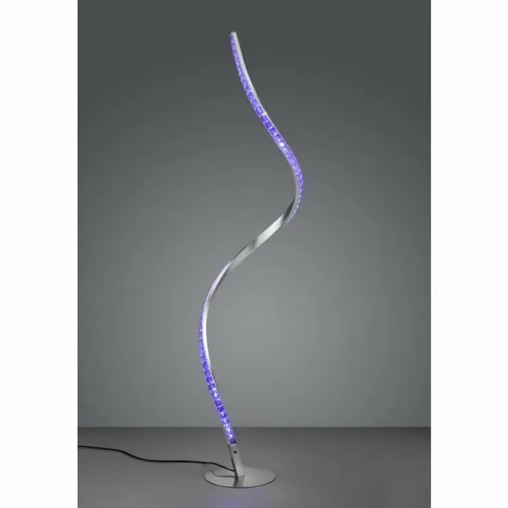 Luminaires Reality Éclairage Led|Lampadaire Reality Rubin LED Aluminium, 1 lumière, Télécommandes, Changeur de couleurs