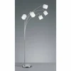 Luminaires Reality Lampadaires Et Lampes Sur Pied|Lampadaire Reality TOMMY Nickel mat, 5 lumières