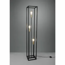 Luminaires Reality Lampadaires Et Lampes Sur Pied|Lampadaire Reality Vito Noir, 3 lumières