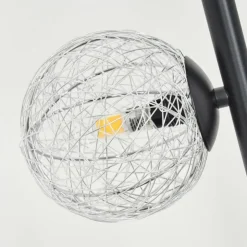 hofstein Lampadaires Et Lampes Sur Pied|Lampadaire Remaisnil Noir, 3 lumières