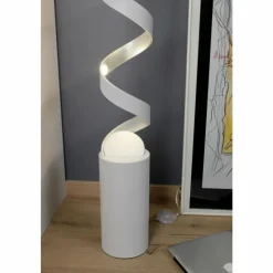 Luce Design Lampadaires Et Lampes Sur Pied|Lampadaire Rezat LED Argenté, Blanc, 1 lumière