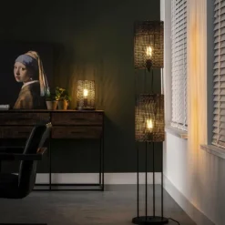 hofstein Lampadaires Et Lampes Sur Pied|Lampadaire Sarzedas, 2 lumières