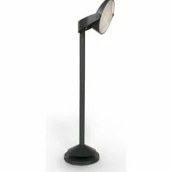 Lampadaire solaire Lutec STACK LED Gris, 3 lumières