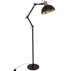 Luminaires Steinhauer Lampadaires Et Lampes Sur Pied|Lampadaire Steinhauer Brooklyn Noir, 1 lumière