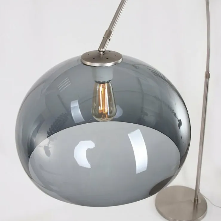 Luminaires Steinhauer Lampadaires Et Lampes Sur Pied|Lampadaire Steinhauer Gramineus Acier inoxydable, 1 lumière
