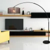 Luminaires Steinhauer Lampadaires Et Lampes Sur Pied|Lampadaire Steinhauer Lilac Noir, 1 lumière