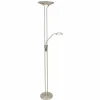 Luminaires Steinhauer Éclairage Led|Lampadaire Steinhauer Mexlite LED Acier inoxydable, 1 lumière