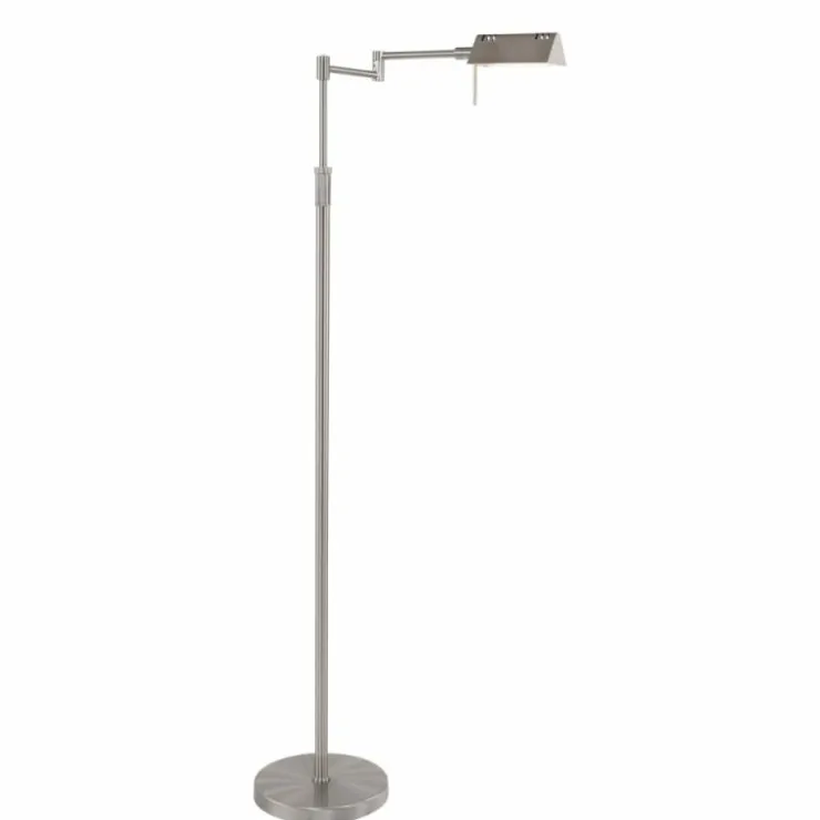 Luminaires Steinhauer Lampadaires Et Lampes Sur Pied|Lampadaire Steinhauer Mexlite LED Acier inoxydable, 1 lumière