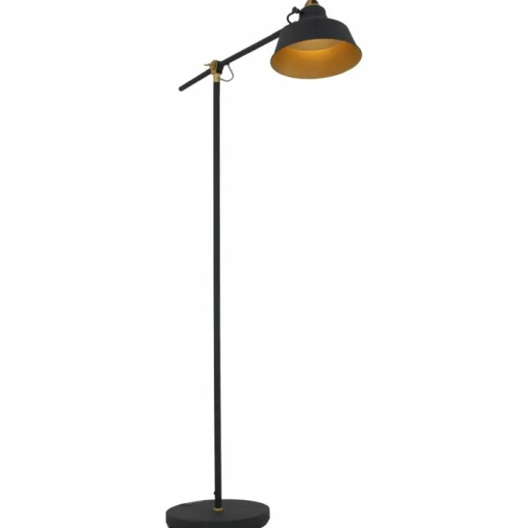 Luminaires Steinhauer Lampadaires Et Lampes Sur Pied|Lampadaire Steinhauer Mexlite Noir, 1 lumière
