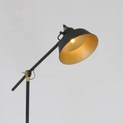 Luminaires Steinhauer Lampadaires Et Lampes Sur Pied|Lampadaire Steinhauer Mexlite Noir, 1 lumière