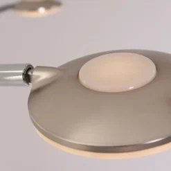 Luminaires Steinhauer Éclairage Led|Lampadaire Steinhauer Mexlite LED Acier inoxydable, 5 lumières