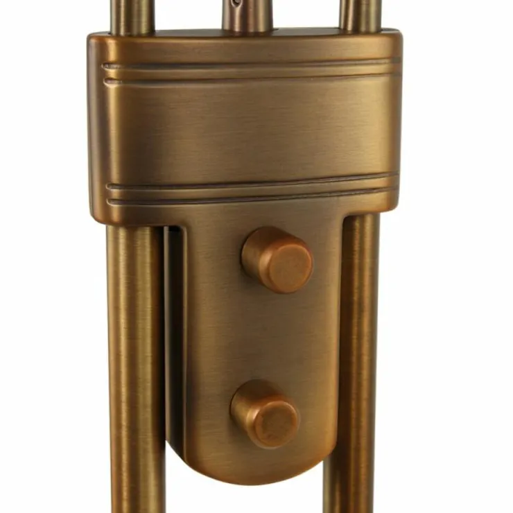 Luminaires Steinhauer Éclairage Led|Lampadaire Steinhauer Mexlite LED Bronze, 2 lumières