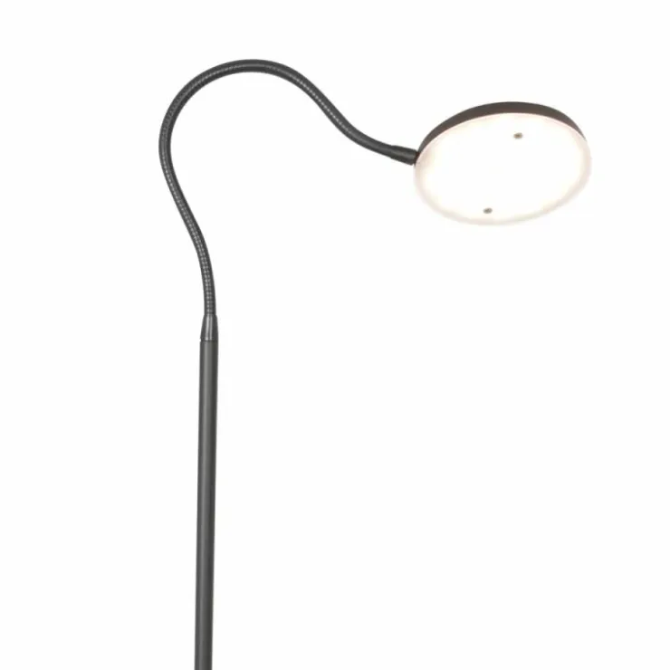 Luminaires Steinhauer Lampadaires Et Lampes Sur Pied|Lampadaire Steinhauer Platu LED Noir, 1 lumière